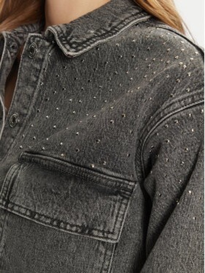 Vero Moda Kurtka jeansowa Ellas 10321886 Szary Regular Fit