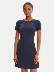 Tommy Jeans Sukienka codzienna DW0DW21120 Granatowy Regular Fit