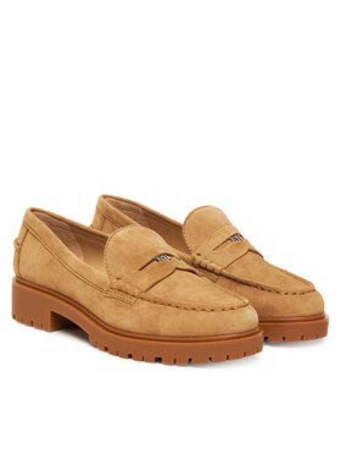 LAUREN RALPH LAUREN Loafersy Marli 802974357001 Brązowy