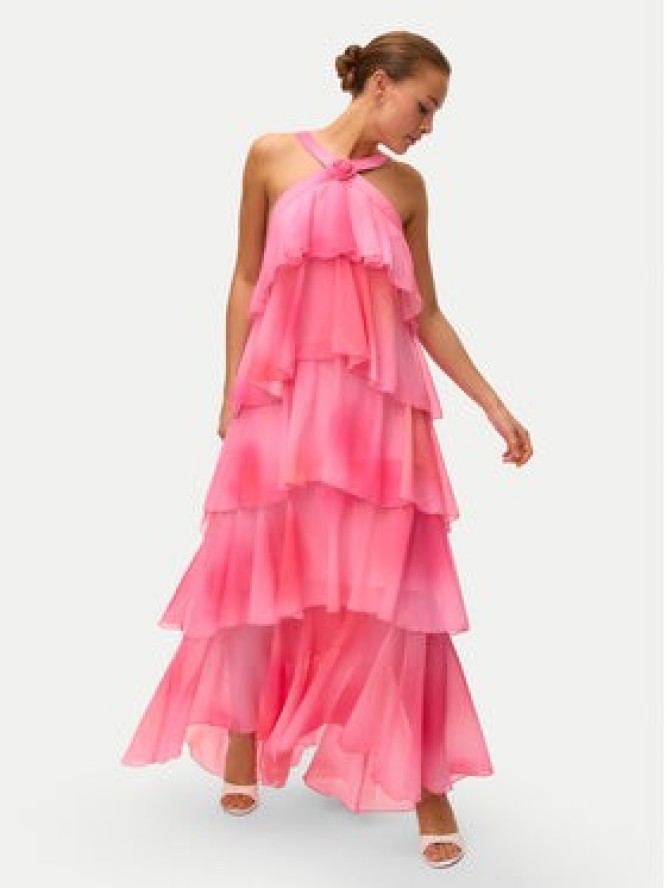 Vero Moda Sukienka wieczorowa Felicia 10295237 Różowy Slim Fit