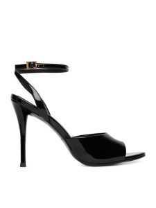 Eva Minge Sandały EO-FLORA-LT1605-6 Czarny