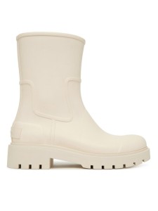 Calvin Klein Jeans Kalosze Mid Rainboot Rubber YW0YW02004 Écru