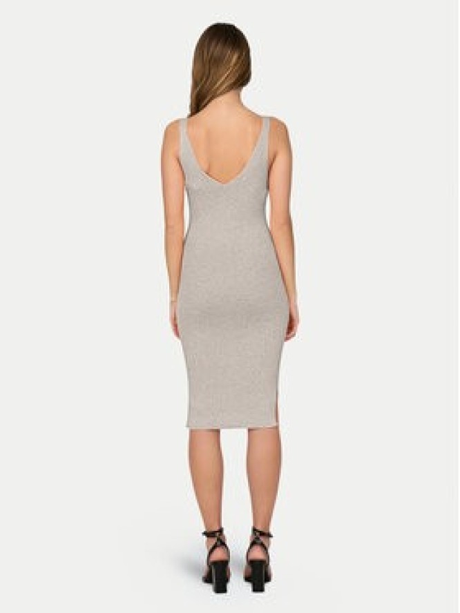 ONLY Sukienka letnia Lina 15286410 Beżowy Slim Fit