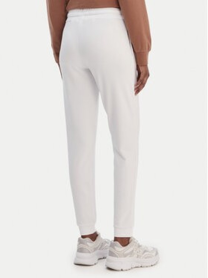 EA7 Emporio Armani Spodnie dresowe 8NTP66 TJ9RZ U0002 Biały Regular Fit