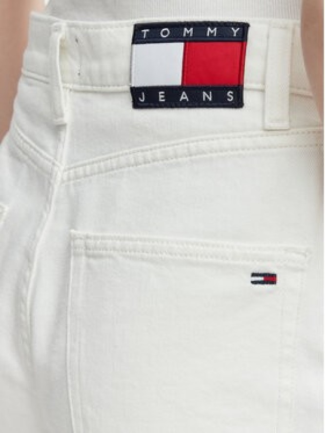 Tommy Jeans Szorty jeansowe DW0DW22695 Biały Regular Fit