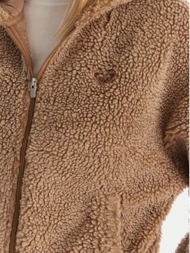 Roxy Polar City Track Brązowy Regular Fit