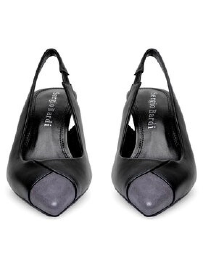 Sergio Bardi Czółenka WFA2532-6Z-SB Czarny