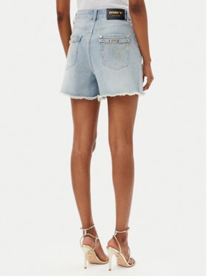 MET Szorty jeansowe M10 133SH Niebieski Regular Fit