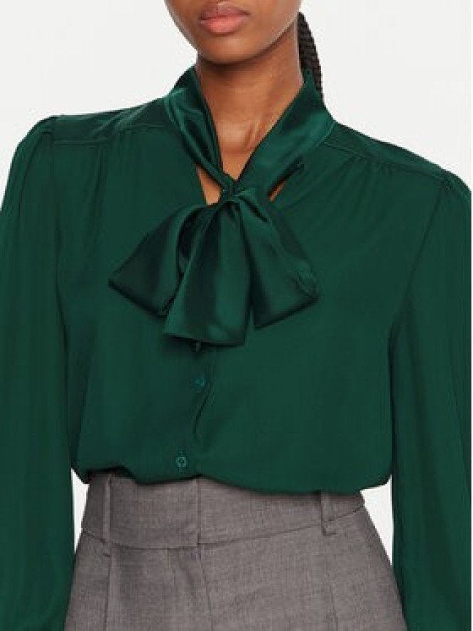 Rinascimento Koszula CFC0126204003 Zielony Regular Fit