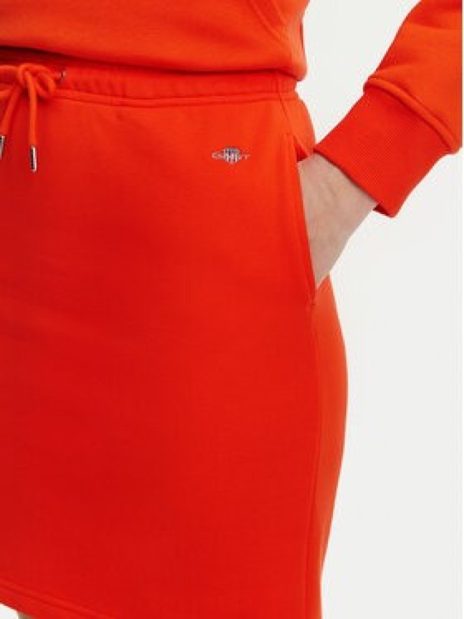 Gant Spódnica dresowa 4200274 Pomarańczowy Regular Fit
