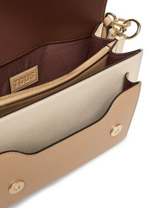 TOUS Torebka Audree Saffiano 2002358201 Brązowy