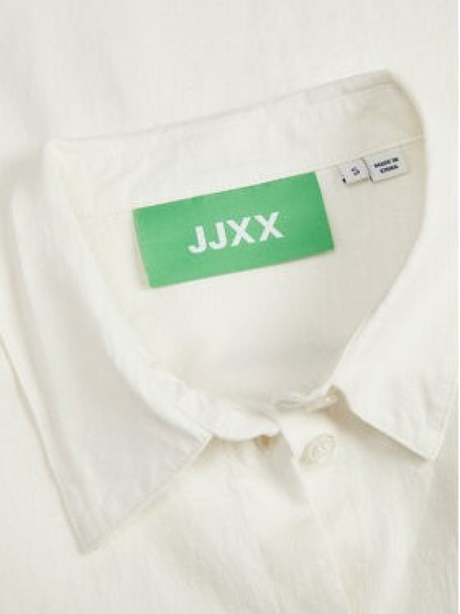 JJXX Koszula Jamie 12269668 Biały Oversize