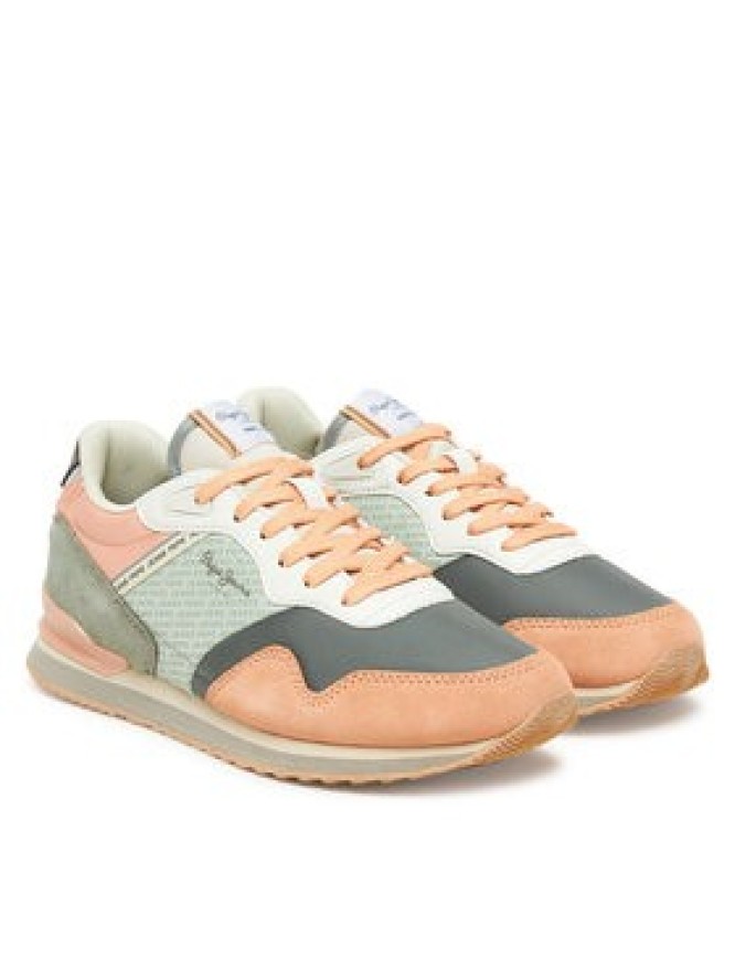 Pepe Jeans Sneakersy London Jelly W PLS400009 Pomarańczowy