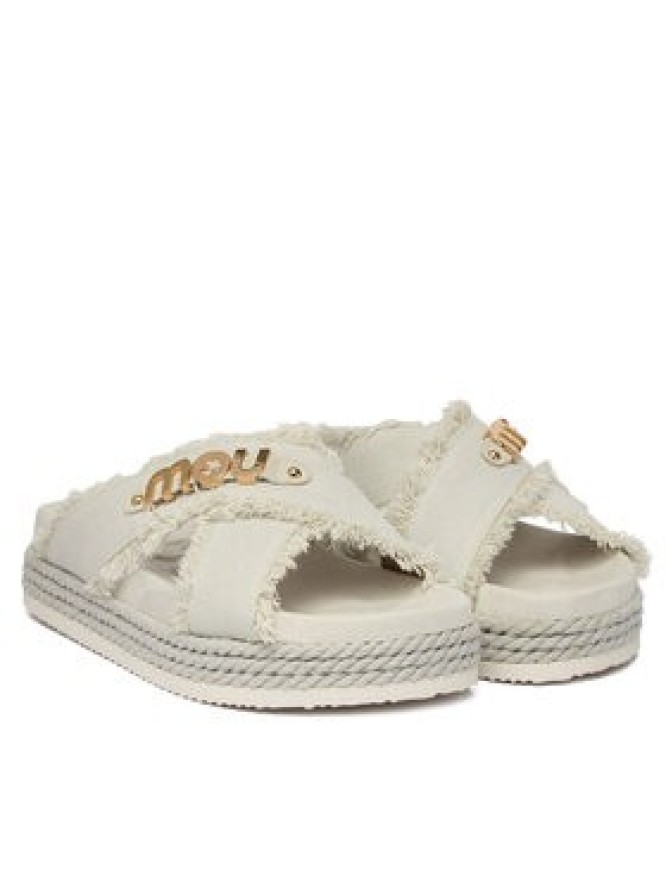 Mou Klapki MU.SW451005K Biały