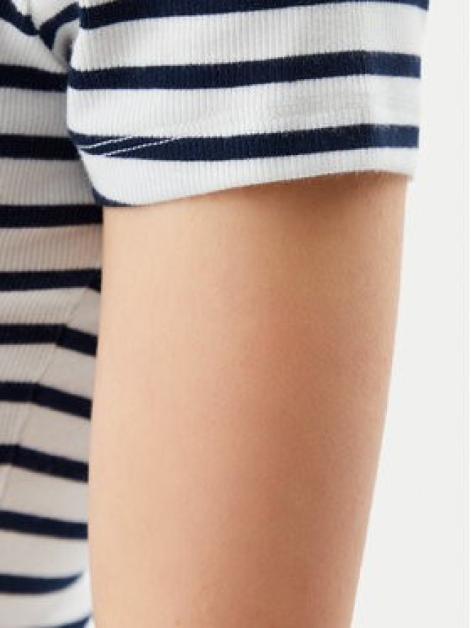 Tommy Jeans T-Shirt Essential DW0DW17385 Granatowy Slim Fit