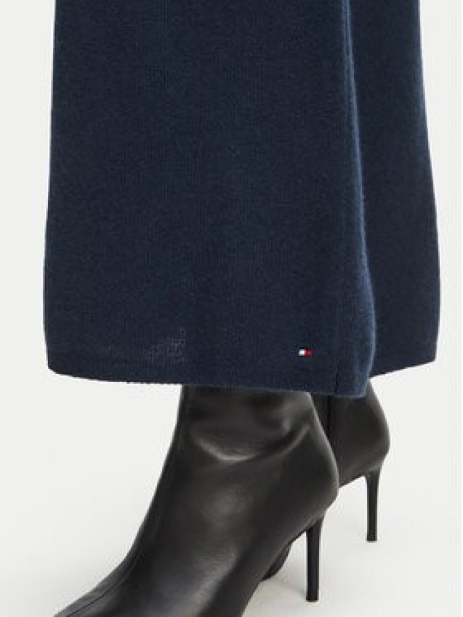 Tommy Hilfiger Spódnica trapezowa WW0WW51969 Granatowy A-Line Fit