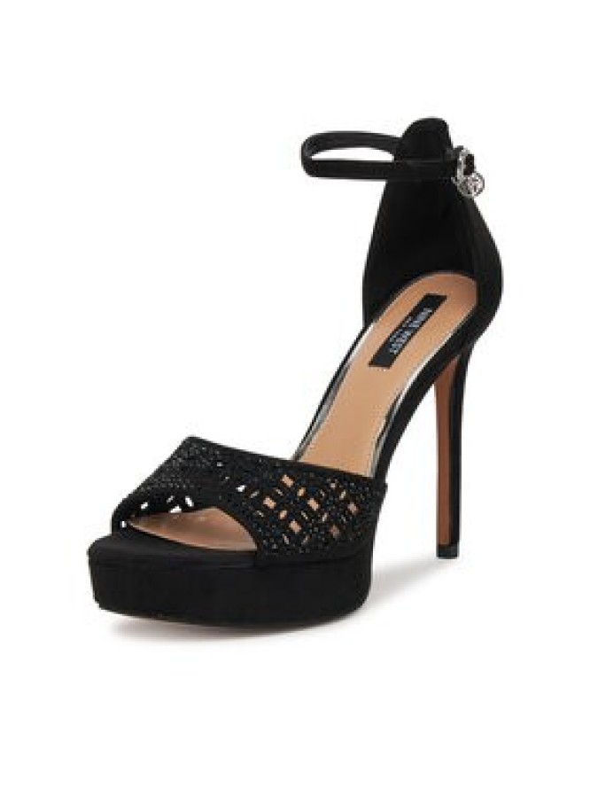 Nine West Sandały TS6218-01 Czarny