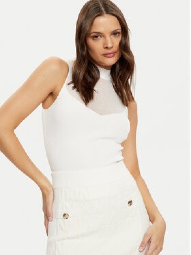 Marciano Guess Bluzka 5RGR20 5817Z Beżowy Regular Fit