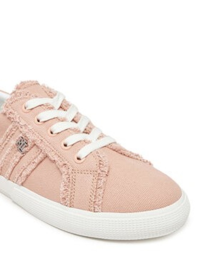 LAUREN RALPH LAUREN Sneakersy Janson Fray 802967040003 Różowy