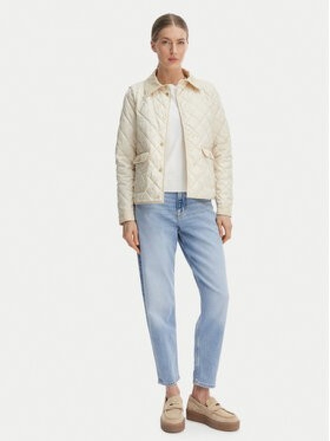 Marella Kurtka przejściowa Asti 2613481024 Écru Regular Fit