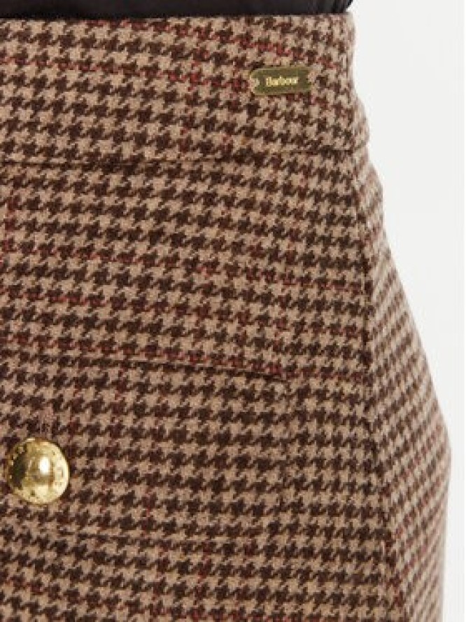 Barbour Spódnica mini Sophia LSK0130MI11 Brązowy Regular Fit
