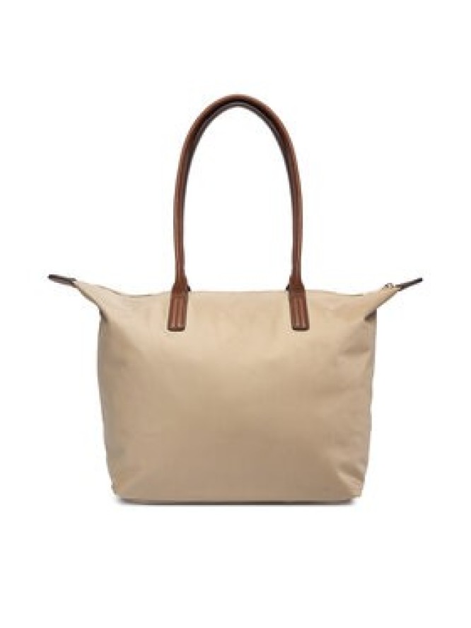 Tommy Hilfiger Torebka Popette Tote AW0AW17711 Brązowy