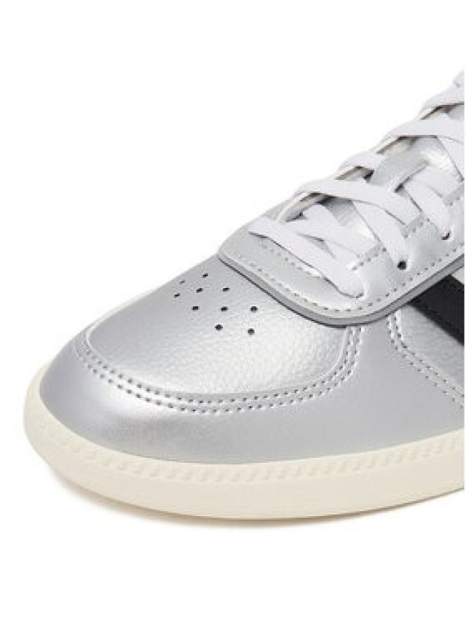 adidas Sneakersy BREAKNET SLEEK JQ8263 Srebrny