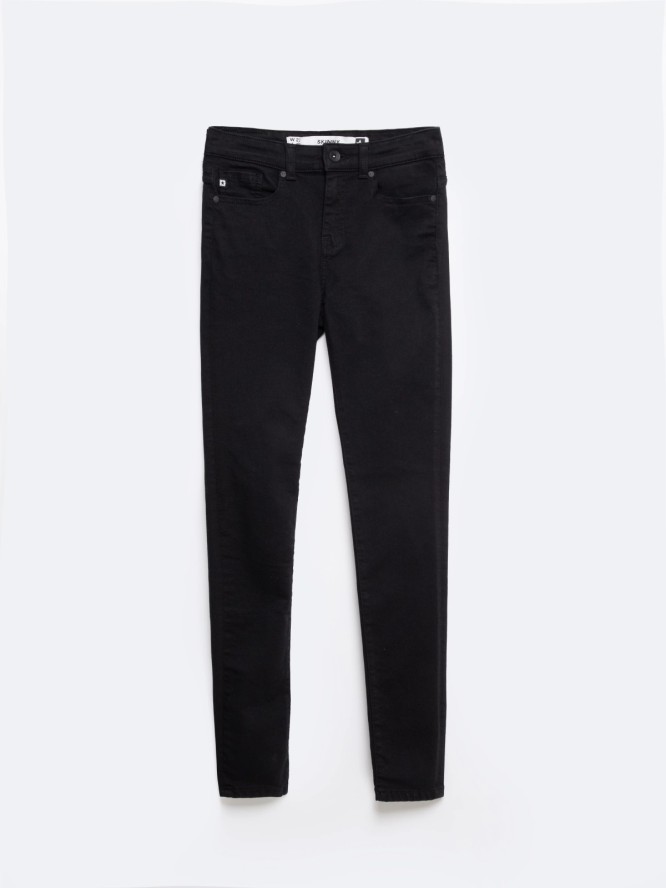 Jeansy damskie skinny czarne Adela 915