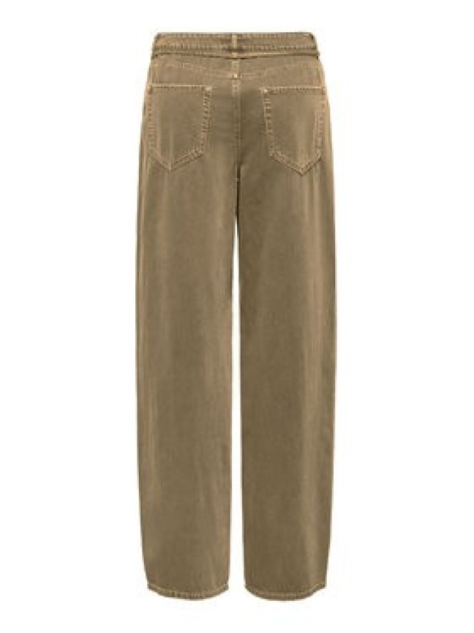 ONLY Jeansy Gianna 15372521 Beżowy Straight Leg