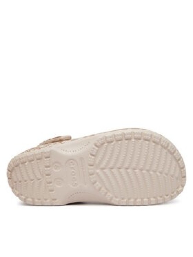 Crocs Klapki Classic Pop Animal Clogs 214153 Beżowy