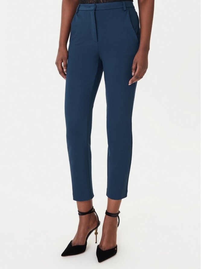 Patrizia Pepe Spodnie materiałowe 8P082/ A715 Niebieski Slim Fit