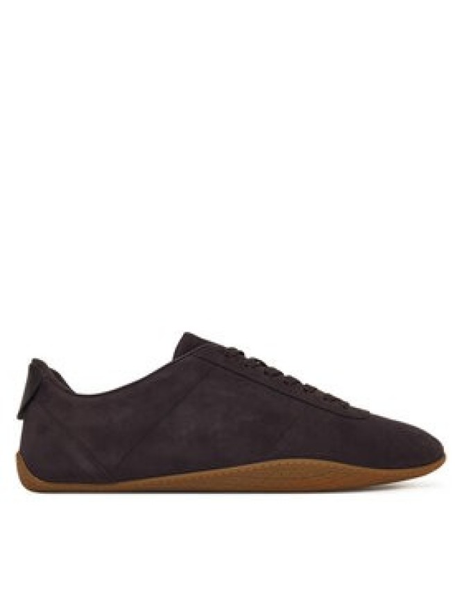 Calvin Klein Sneakersy Baller Sneaker Laceup HW0HW03263 Bordowy