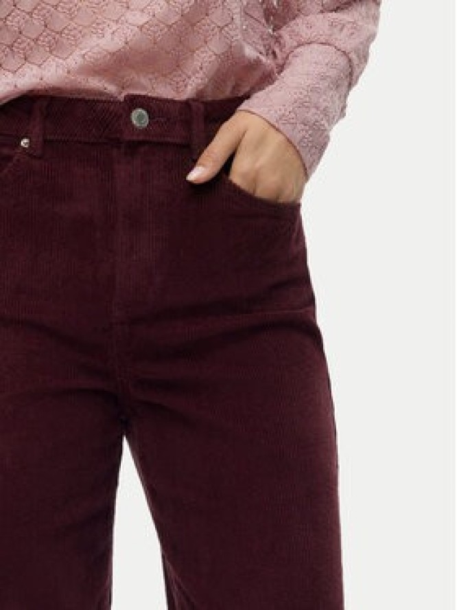 Vero Moda Spodnie materiałowe Tessa 10315350 Fioletowy Wide Leg