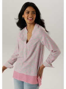 Aniston Bluzka w kolorze miętowo-jasnoróżowym rozmiar: 46