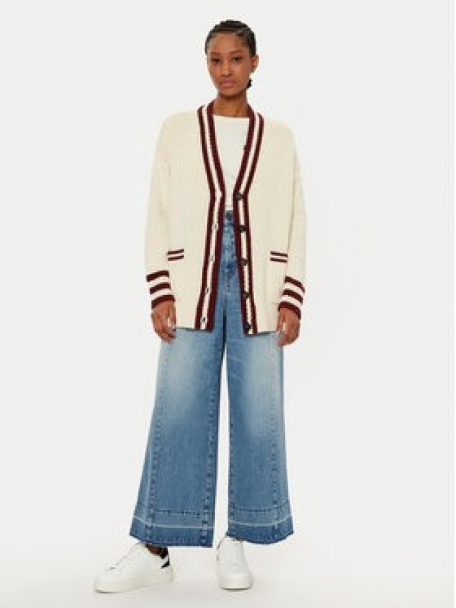 Weekend Max Mara Kardigan Vicolo 2515341061 Écru Regular Fit