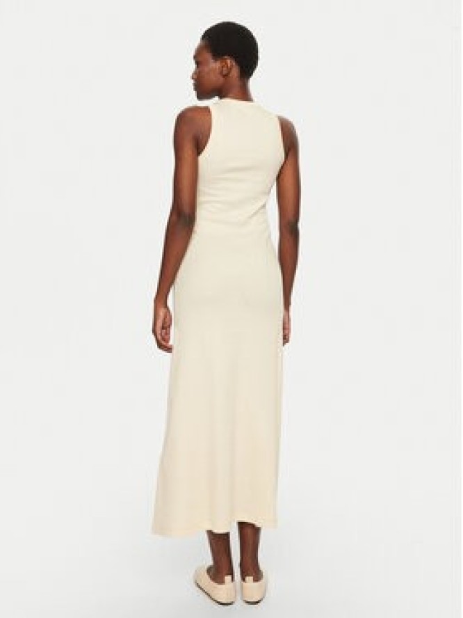 IVY OAK Sukienka codzienna Kristyna IO1100X7656 Beżowy Regular Fit