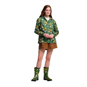 Kurtka Damska Orla Kiely Tropical Floral Packaway Waterproof Jacket