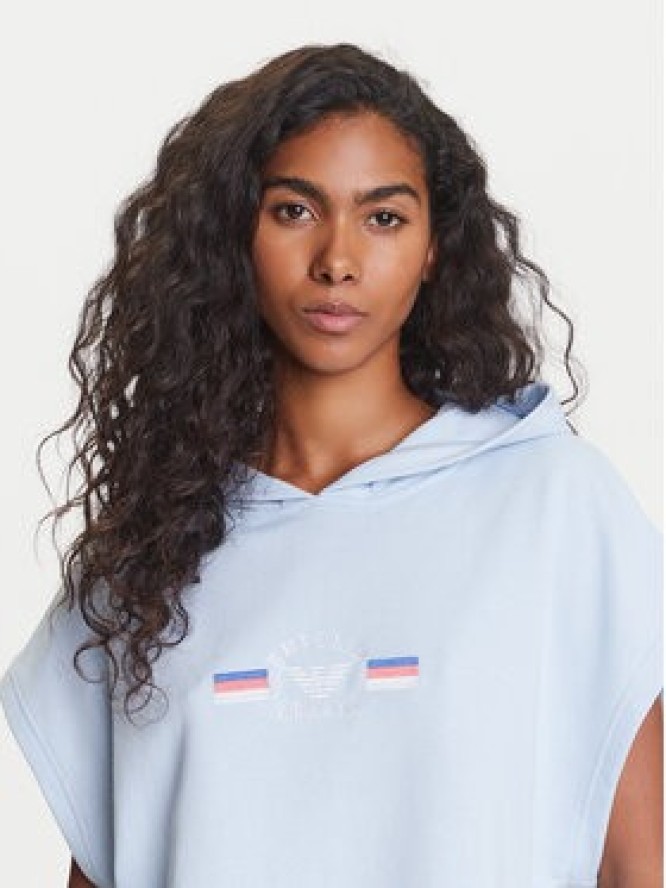 Emporio Armani Underwear Bluza EW000498 AF10882 U9273 Błękitny Loose Fit