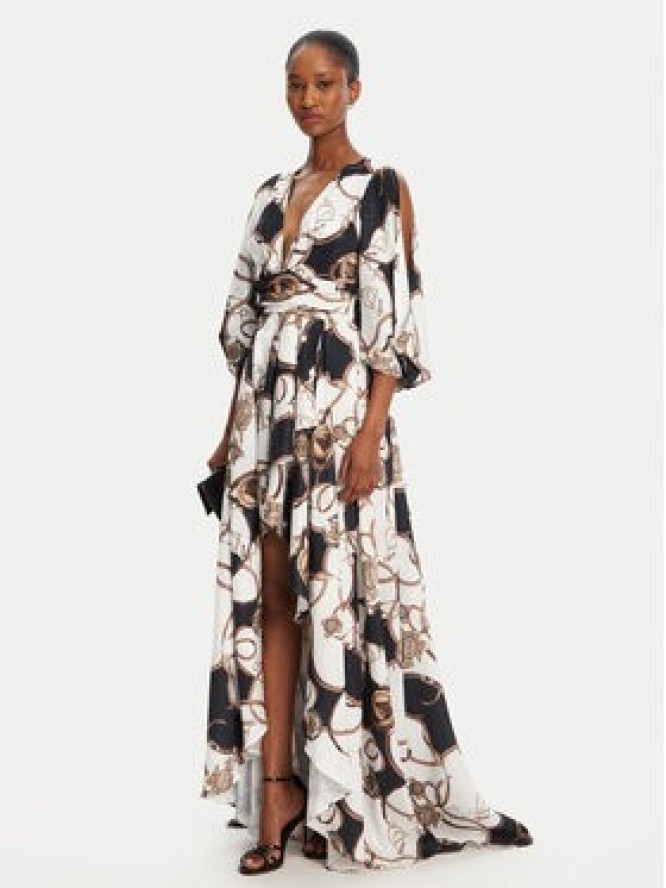 Babylon Sukienka koktajlowa S00882 Kolorowy Regular Fit