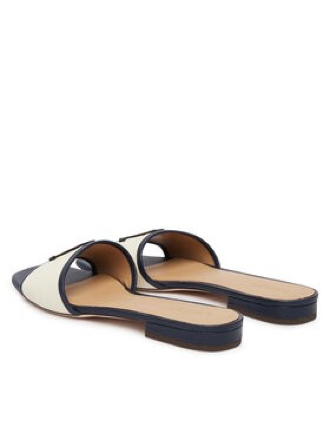 LAUREN RALPH LAUREN Klapki Everley Sld2 802P04395001 Écru