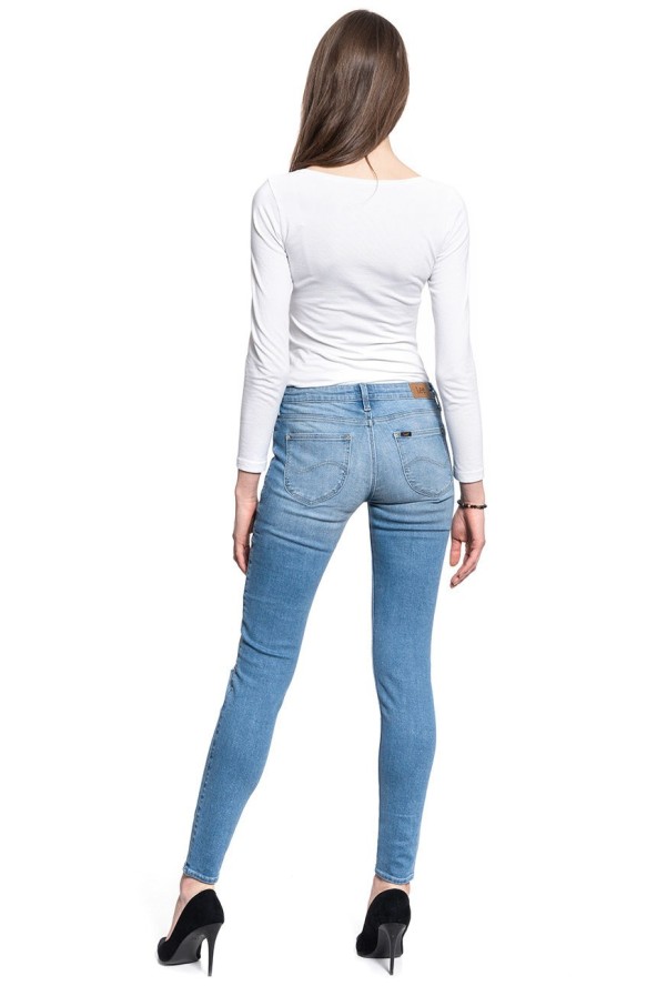 LEE SCARLETT DAMSKIE SPODNIE JEANSOWE L526QDAP 112111822