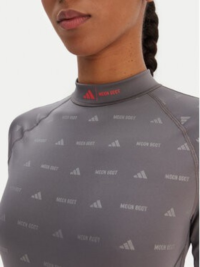 adidas Kombinezon Moon Boot Shine KB5133 Szary Slim Fit