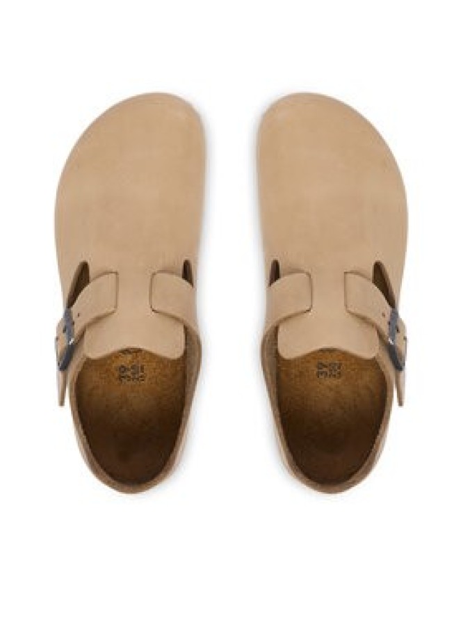 Birkenstock Półbuty London 1031124 Beżowy jasny