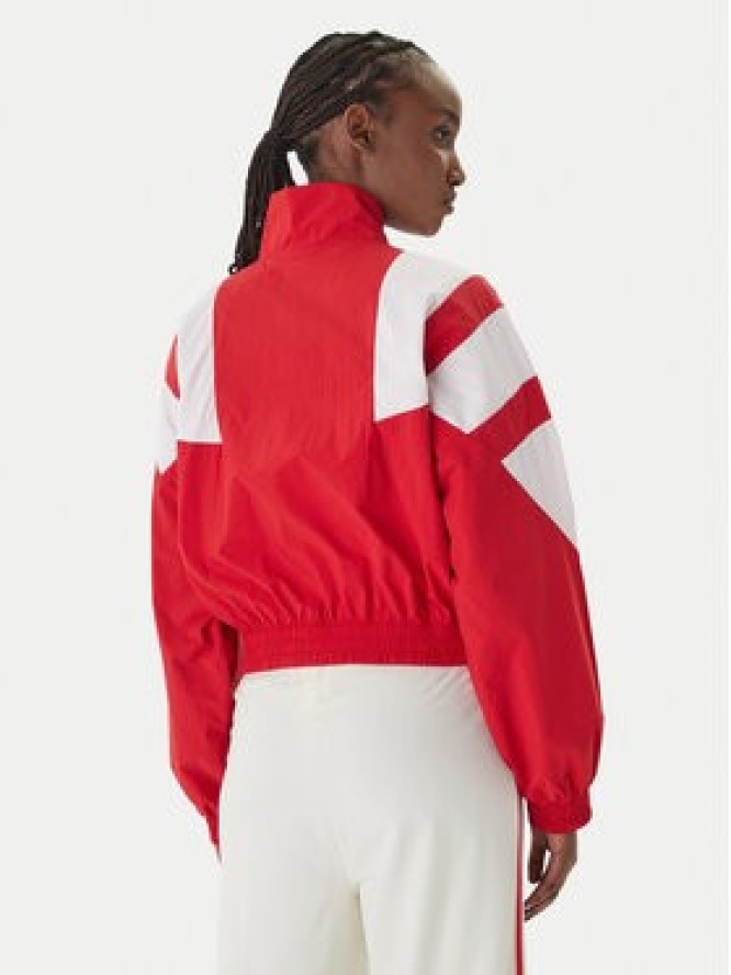 adidas Bluza Blocked Washed KD8788 Czerwony Oversize