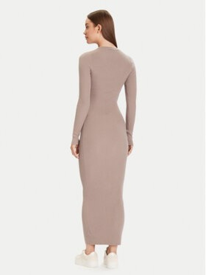 Guess Sukienka dzianinowa V5BK02 Z3JD2 Różowy Slim Fit