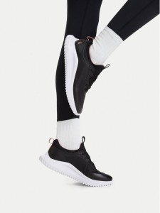 Calvin Klein Jeans Sneakersy Eva Runner Laceup Sock Mat Mix YW0YW02064 Czarny