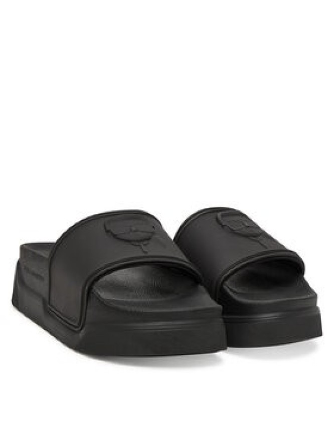 KARL LAGERFELD Klapki Kondominium KL88819 Czarny