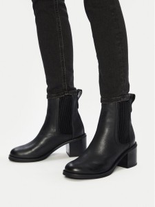 Clarks Botki Chamberly Top 26179551 Czarny