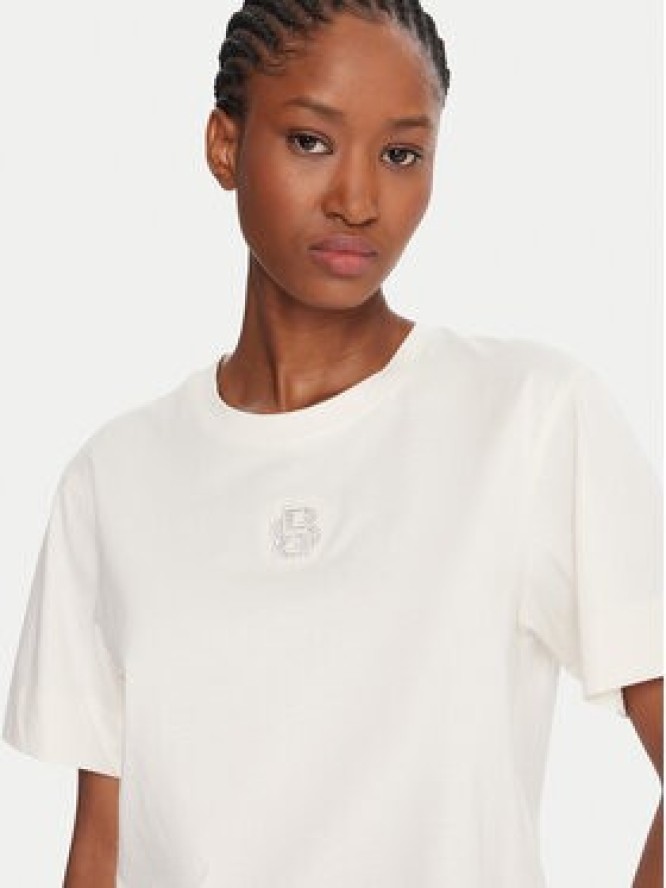 BOSS T-Shirt Elpha 50551443 Beżowy Regular Fit