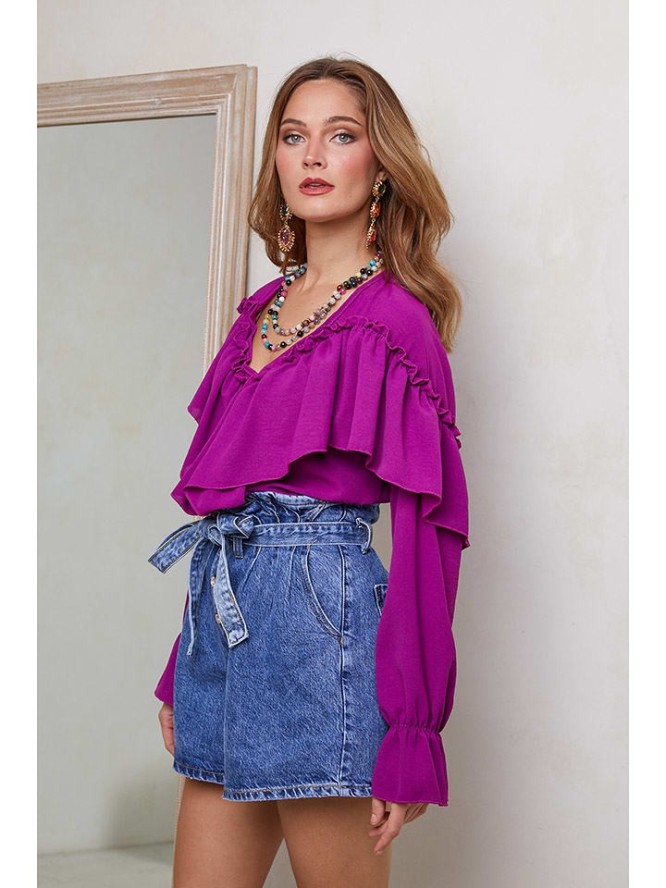 Joséfine Bluzka w kolorze fioletowym rozmiar: S